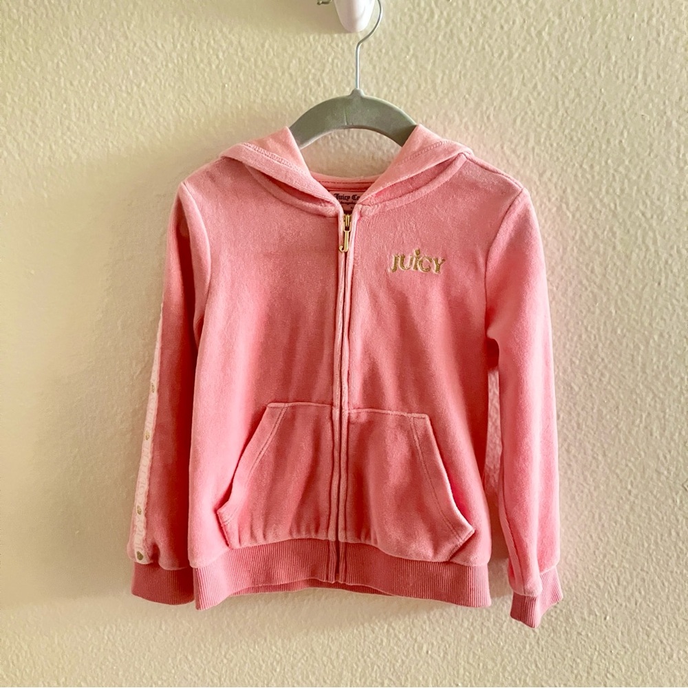 Juicy Couture Light Pink Kids Hoodie